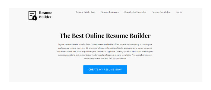 Resume builder