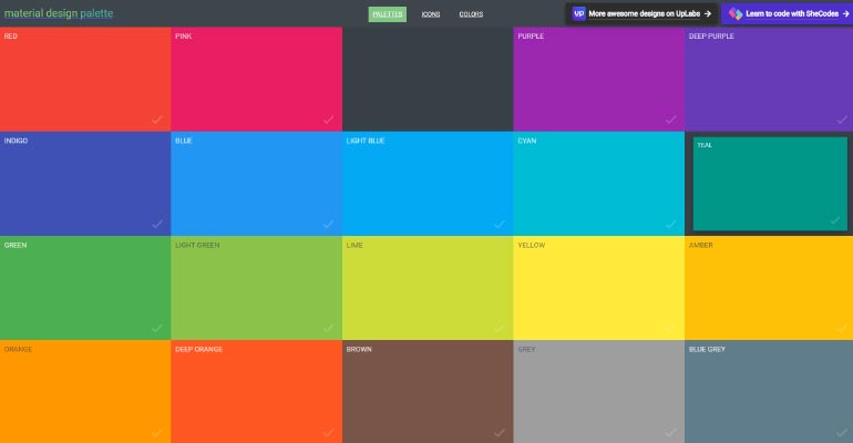 Material design